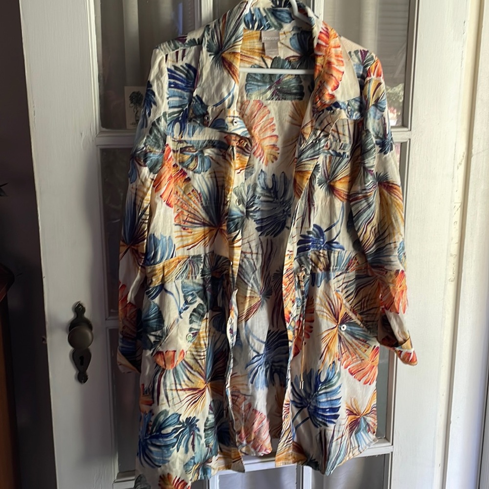 Chico’s collared button up